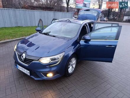 Синий Рено Меган, объемом двигателя 1.46 л и пробегом 247 тыс. км за 10000 $, фото 1 на Automoto.ua