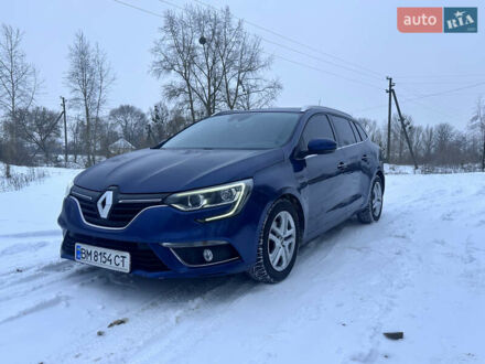 Синий Рено Меган, объемом двигателя 1.5 л и пробегом 164 тыс. км за 12700 $, фото 1 на Automoto.ua
