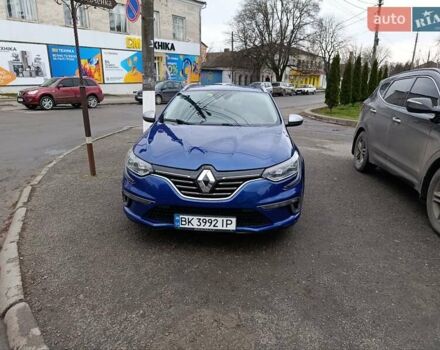 Синий Рено Меган, объемом двигателя 1.46 л и пробегом 215 тыс. км за 13300 $, фото 1 на Automoto.ua