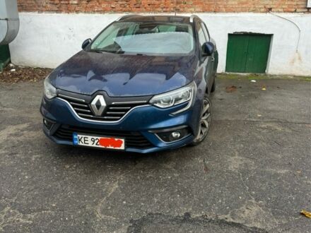 Синий Рено Меган, объемом двигателя 1.5 л и пробегом 180 тыс. км за 10499 $, фото 1 на Automoto.ua