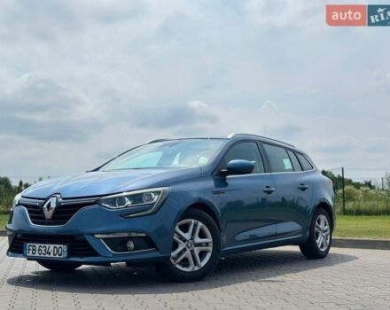Синий Рено Меган, объемом двигателя 1.5 л и пробегом 249 тыс. км за 11900 $, фото 1 на Automoto.ua