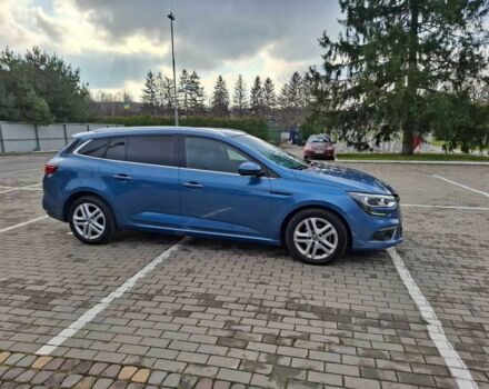 Синий Рено Меган, объемом двигателя 1.5 л и пробегом 237 тыс. км за 12550 $, фото 1 на Automoto.ua