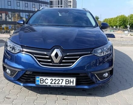 Синий Рено Меган, объемом двигателя 1.5 л и пробегом 203 тыс. км за 13014 $, фото 1 на Automoto.ua