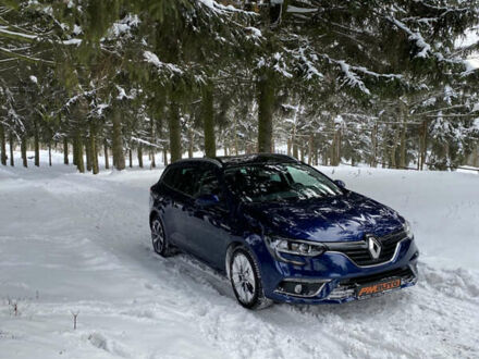 Синий Рено Меган, объемом двигателя 1.2 л и пробегом 120 тыс. км за 10600 $, фото 1 на Automoto.ua