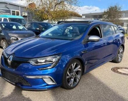 Синий Рено Меган, объемом двигателя 1.6 л и пробегом 64 тыс. км за 11300 $, фото 1 на Automoto.ua