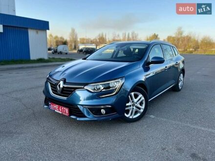 Рено Меган 2018 в Днепре (Днепропетровске) на Automoto.ua Синий Рено Меган, объемом двигателя 1.5 л и пробегом 158 тыс. км за 13999 $, фото 1 на Automoto.ua