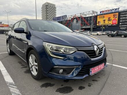 Рено Меган 2018 у Києві на Automoto.ua Синій Рено Меган, об'ємом двигуна 1.5 л та пробігом 194 тис. км за 13300 $, фото 1 на Automoto.ua