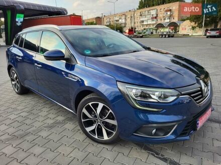 Синий Рено Меган, объемом двигателя 1.5 л и пробегом 166 тыс. км за 15900 $, фото 1 на Automoto.ua
