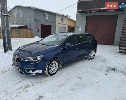 Синий Рено Меган, объемом двигателя 1.5 л и пробегом 201 тыс. км за 12999 $, фото 1 на Automoto.ua