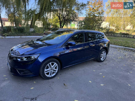 Синий Рено Меган, объемом двигателя 1.5 л и пробегом 201 тыс. км за 13200 $, фото 1 на Automoto.ua