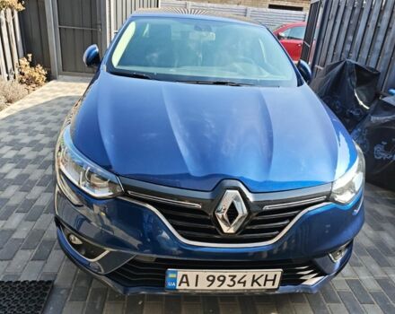 Синий Рено Меган, объемом двигателя 1.6 л и пробегом 103 тыс. км за 17000 $, фото 1 на Automoto.ua