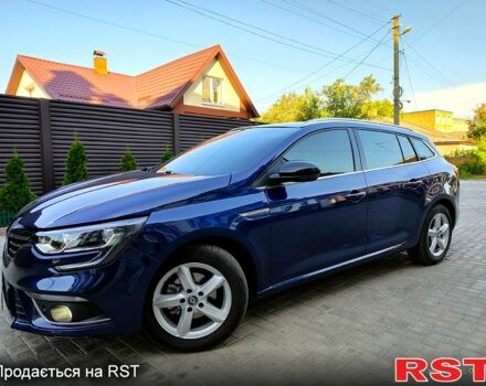 Синий Рено Меган, объемом двигателя 1.4 л и пробегом 98 тыс. км за 13700 $, фото 1 на Automoto.ua