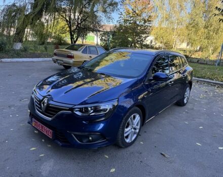 Синий Рено Меган, объемом двигателя 1.5 л и пробегом 201 тыс. км за 13200 $, фото 1 на Automoto.ua