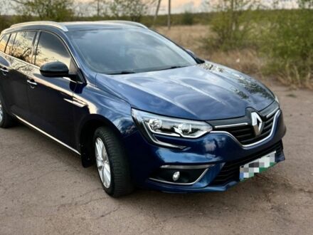 Синий Рено Меган, объемом двигателя 1.5 л и пробегом 217 тыс. км за 14300 $, фото 1 на Automoto.ua