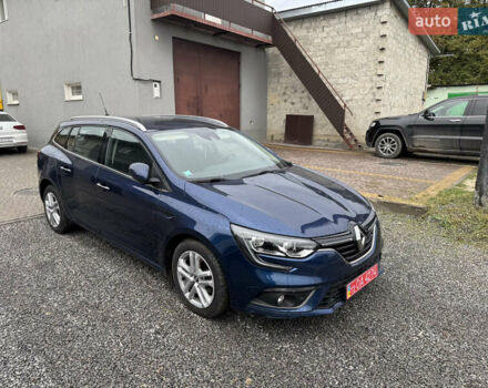 Синий Рено Меган, объемом двигателя 1.5 л и пробегом 201 тыс. км за 13300 $, фото 1 на Automoto.ua