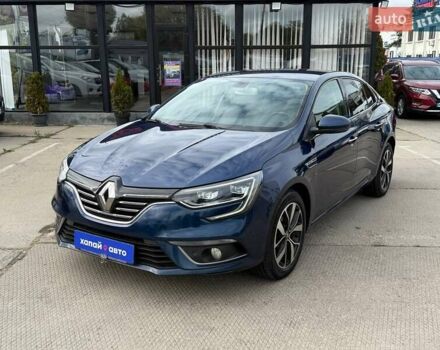 Синий Рено Меган, объемом двигателя 1.46 л и пробегом 139 тыс. км за 15500 $, фото 1 на Automoto.ua
