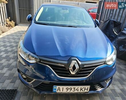 Синий Рено Меган, объемом двигателя 1.6 л и пробегом 104 тыс. км за 17000 $, фото 1 на Automoto.ua