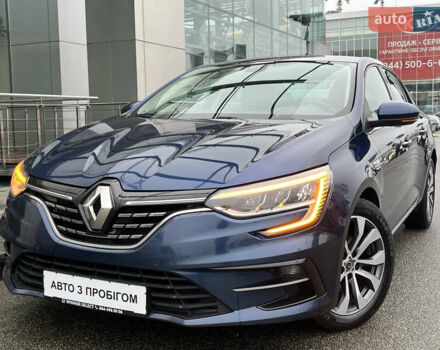 Синий Рено Меган, объемом двигателя 1.46 л и пробегом 136 тыс. км за 17167 $, фото 1 на Automoto.ua