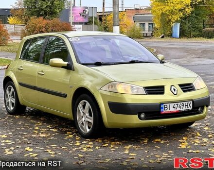 Зелений Рено Меган, об'ємом двигуна 1.6 л та пробігом 300 тис. км за 3750 $, фото 2 на Automoto.ua