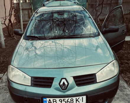 Зеленый Рено Меган, объемом двигателя 1.6 л и пробегом 320 тыс. км за 4000 $, фото 1 на Automoto.ua