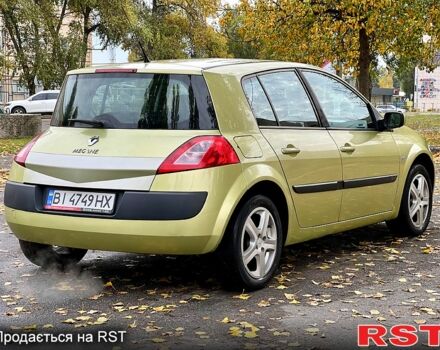 Зелений Рено Меган, об'ємом двигуна 1.6 л та пробігом 300 тис. км за 3750 $, фото 3 на Automoto.ua