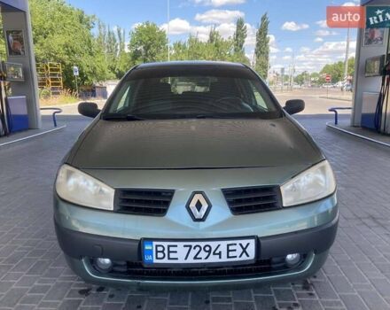 Зеленый Рено Меган, объемом двигателя 1.6 л и пробегом 276 тыс. км за 4700 $, фото 1 на Automoto.ua