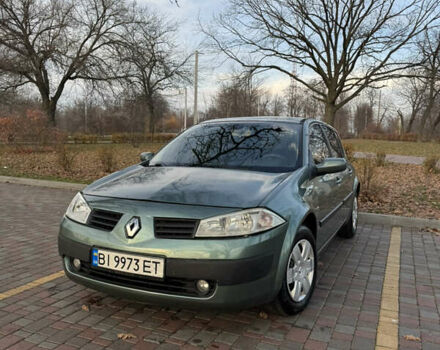 Зеленый Рено Меган, объемом двигателя 1.6 л и пробегом 109 тыс. км за 4900 $, фото 2 на Automoto.ua