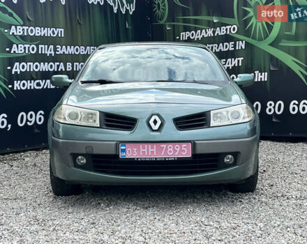 Зеленый Рено Меган, объемом двигателя 1.6 л и пробегом 222 тыс. км за 5500 $, фото 3 на Automoto.ua
