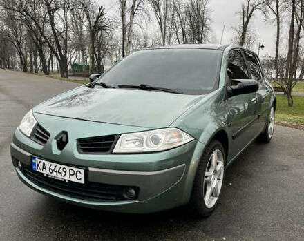 Зелений Рено Меган, об'ємом двигуна 1.6 л та пробігом 152 тис. км за 6800 $, фото 1 на Automoto.ua