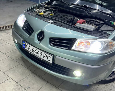 Зелений Рено Меган, об'ємом двигуна 1.6 л та пробігом 152 тис. км за 6800 $, фото 9 на Automoto.ua