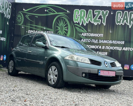 Зеленый Рено Меган, объемом двигателя 1.6 л и пробегом 222 тыс. км за 5500 $, фото 4 на Automoto.ua