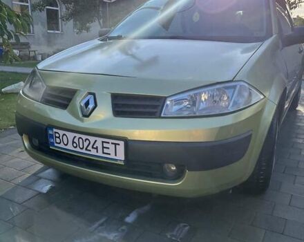 Зеленый Рено Меган, объемом двигателя 1.6 л и пробегом 247 тыс. км за 3200 $, фото 7 на Automoto.ua