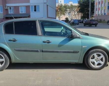 Зеленый Рено Меган, объемом двигателя 1.6 л и пробегом 190 тыс. км за 4500 $, фото 3 на Automoto.ua