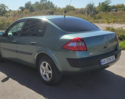 Зеленый Рено Меган, объемом двигателя 1.6 л и пробегом 190 тыс. км за 4200 $, фото 3 на Automoto.ua