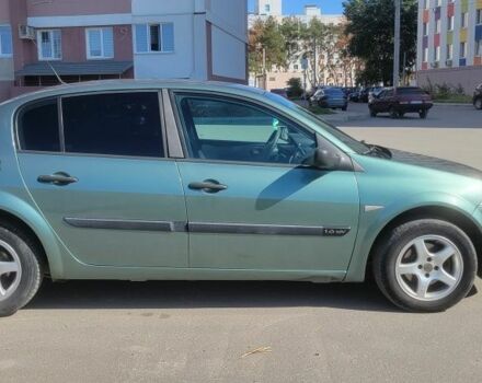 Зеленый Рено Меган, объемом двигателя 1.6 л и пробегом 190 тыс. км за 4200 $, фото 1 на Automoto.ua