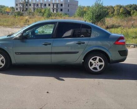 Зеленый Рено Меган, объемом двигателя 1.6 л и пробегом 190 тыс. км за 4500 $, фото 6 на Automoto.ua
