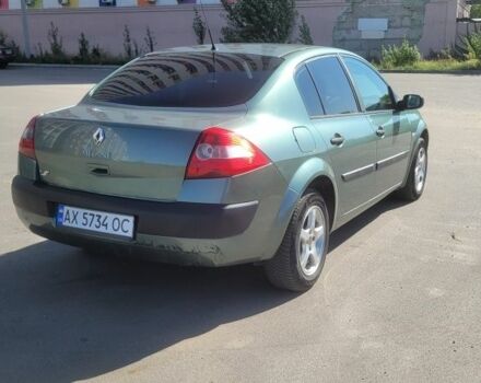 Зеленый Рено Меган, объемом двигателя 1.6 л и пробегом 190 тыс. км за 4200 $, фото 2 на Automoto.ua
