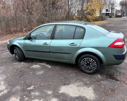 Зеленый Рено Меган, объемом двигателя 1.6 л и пробегом 226 тыс. км за 3800 $, фото 1 на Automoto.ua