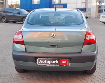 Зеленый Рено Меган, объемом двигателя 1.6 л и пробегом 230 тыс. км за 5740 $, фото 4 на Automoto.ua