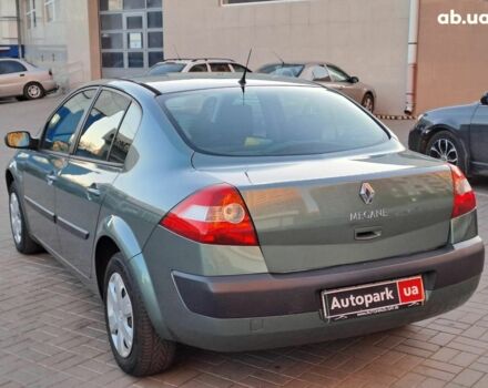 Зеленый Рено Меган, объемом двигателя 1.6 л и пробегом 230 тыс. км за 5740 $, фото 5 на Automoto.ua