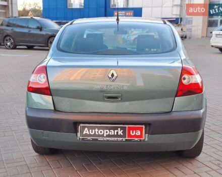 Зеленый Рено Меган, объемом двигателя 1.6 л и пробегом 230 тыс. км за 5740 $, фото 4 на Automoto.ua