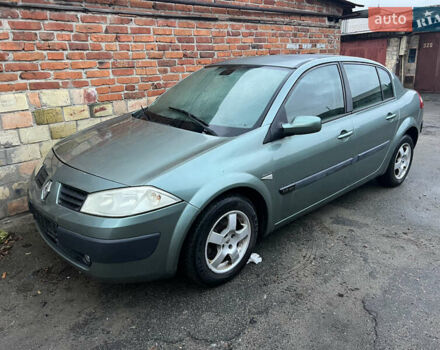 Зелений Рено Меган, об'ємом двигуна 1.6 л та пробігом 220 тис. км за 1350 $, фото 13 на Automoto.ua