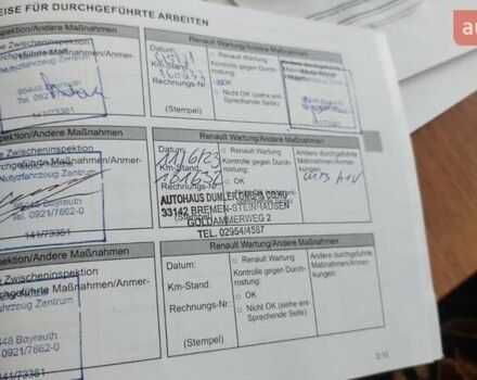 Зеленый Рено Меган, объемом двигателя 1.6 л и пробегом 197 тыс. км за 5200 $, фото 12 на Automoto.ua