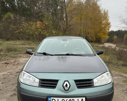 Зеленый Рено Меган, объемом двигателя 1.6 л и пробегом 257 тыс. км за 4500 $, фото 1 на Automoto.ua