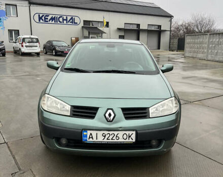 Зеленый Рено Меган, объемом двигателя 1.6 л и пробегом 226 тыс. км за 3700 $, фото 2 на Automoto.ua