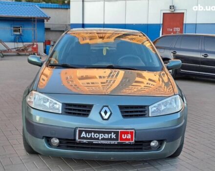 Зеленый Рено Меган, объемом двигателя 1.6 л и пробегом 230 тыс. км за 5740 $, фото 1 на Automoto.ua
