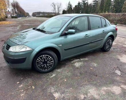Зеленый Рено Меган, объемом двигателя 1.6 л и пробегом 226 тыс. км за 3800 $, фото 2 на Automoto.ua