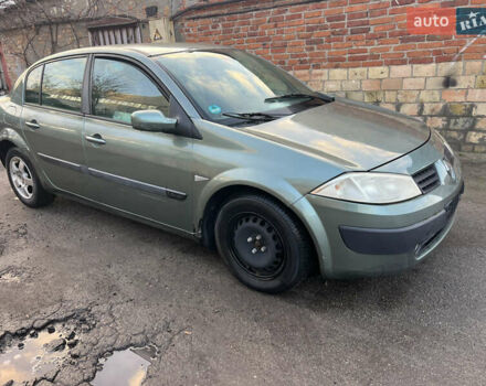 Зелений Рено Меган, об'ємом двигуна 1.6 л та пробігом 220 тис. км за 1350 $, фото 15 на Automoto.ua