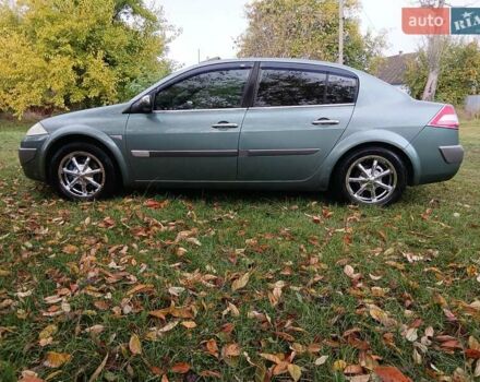 Зеленый Рено Меган, объемом двигателя 1.6 л и пробегом 301 тыс. км за 3600 $, фото 8 на Automoto.ua