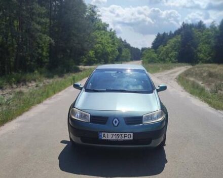 Зеленый Рено Меган, объемом двигателя 1.6 л и пробегом 205 тыс. км за 4100 $, фото 2 на Automoto.ua